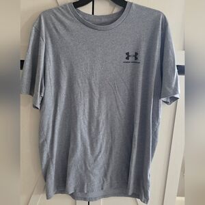 Under Armour Men's Heather Gray Tee